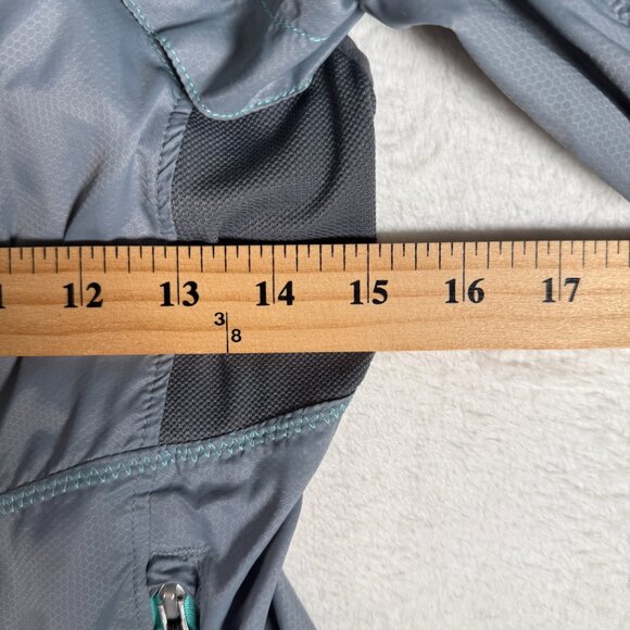 Louise Garneau Women's Gray Sleeveless Zip Up Cabriolet Cycling Jacket Size M - Picture 9 of 9